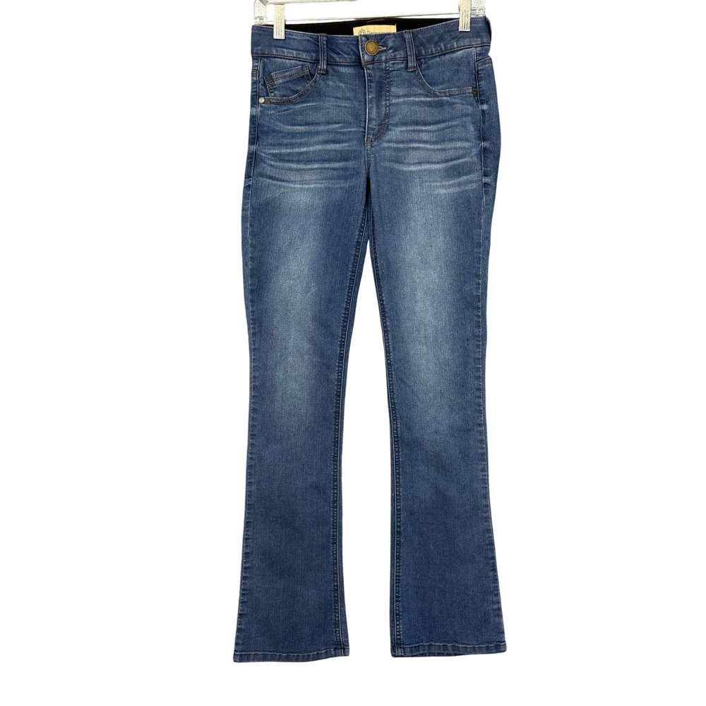 Democracy Bootcut Jeans Women 2 Blue Ab Technology Stretch BN1257BBV2 Denim